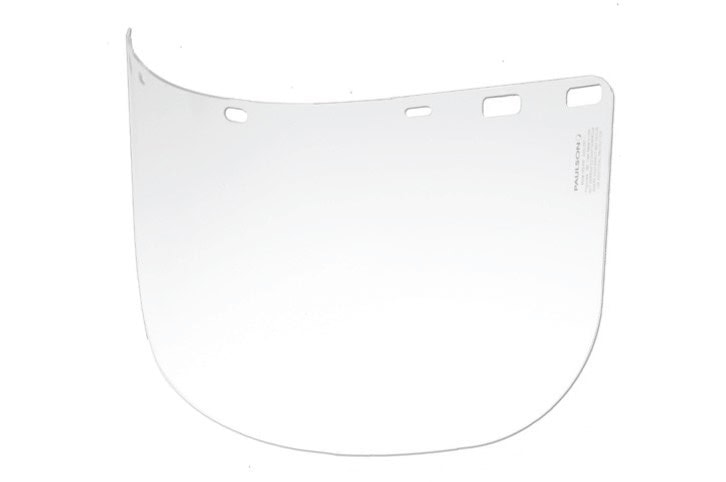 Item # 2108200, High Temp/Impact Face Shield Window, Model IM10-L8F, Clear