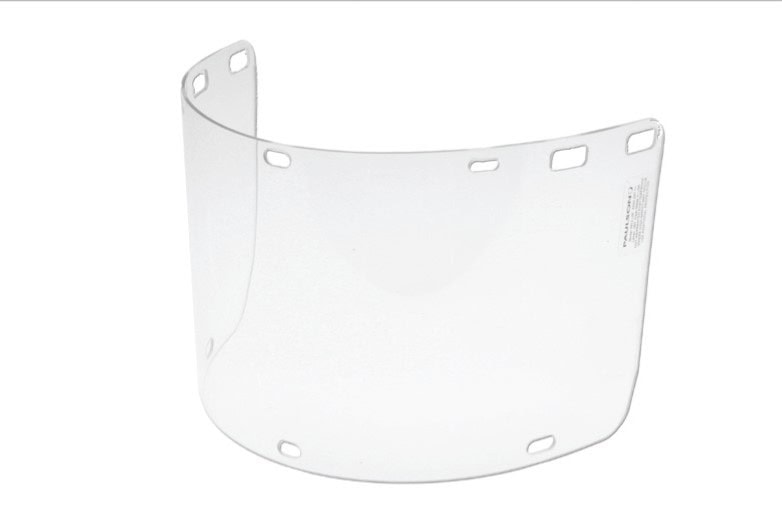 High Temp/Impact Face Shield Window, Model IM12-L6F