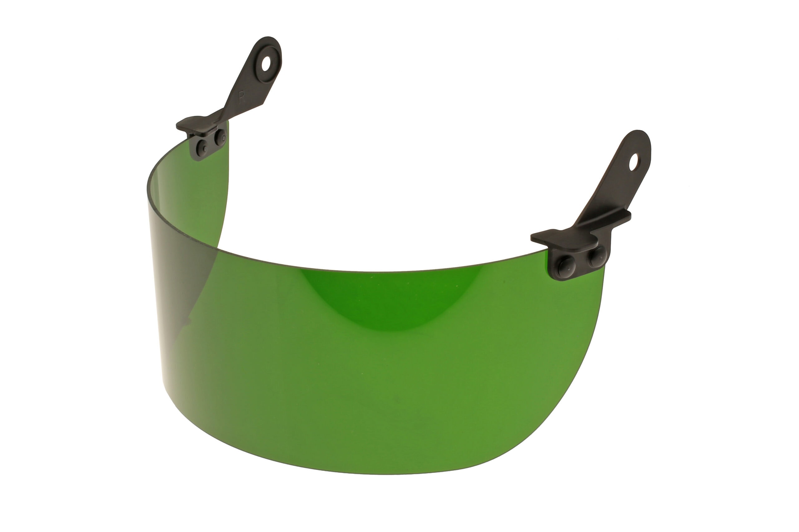 Item # 2030010, Gas Cutting & Welding Outer Face Shield Attachment, Model QVGS3-4, Shade 3 Green