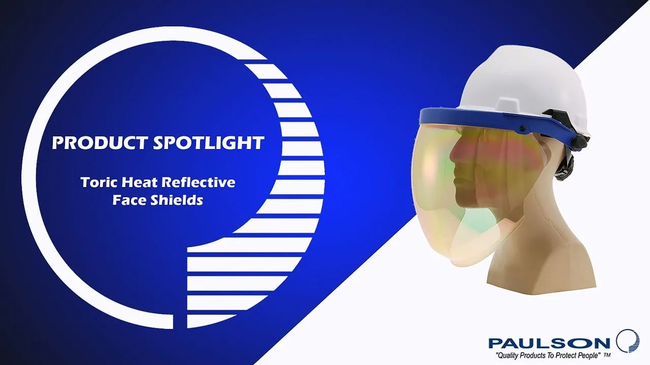 Toric Heat Reflective Face Shields