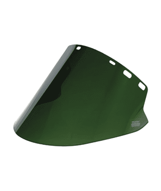 Shaded Welding Face Shield Windows Cylindrical (Single Curve)