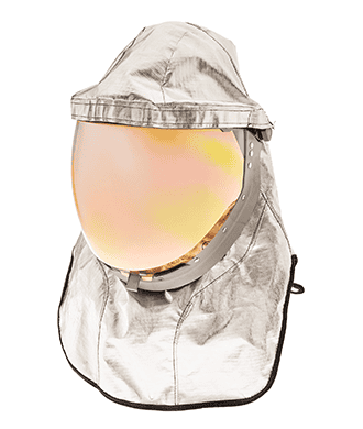 Heat Reflective Face Shield for Aluminized Hoods Heat Reflective Face Shield for Aluminized Hoods