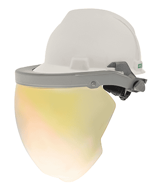 Heat Reflective Face Shield for Hardhats Heat Reflective Face Shield for Hardhats
