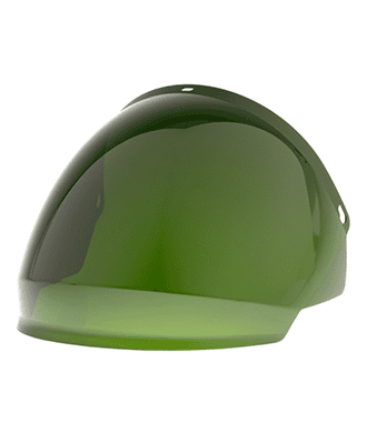 Shaded Welding Face Shield Windows Toric (Double Curve)